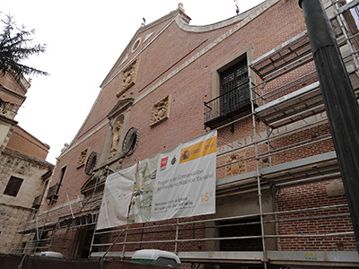 Imagen de la actuación 'Restauración de la iglesia, fase 1A, del plan de actuación del monasterio cisterciense de San Bernardo'