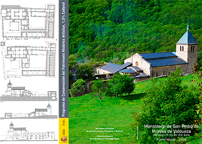 Imagen de la actuación 'Rehabilitación del ala este del monasterio de San Pedro de Montes de Valdueza para  utilización como centro  interpretación iniciativas socioculturales túristicas del Valle del Silencio/Valle del Oza'