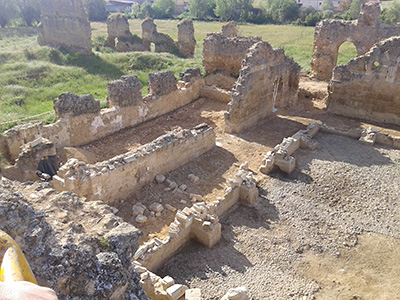 Imagen de la actuación 'Intervención arqueológica y consolidación de los restos del monasterio de San Pedro de Eslonza'