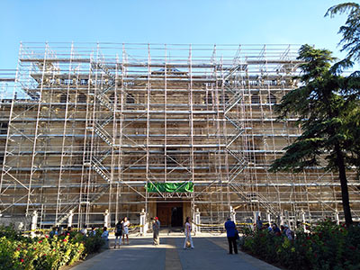 Imagen de la actuación 'Restauración de la fachada del colegio mayor de San Ildefonso de la universidad de Alcalá'