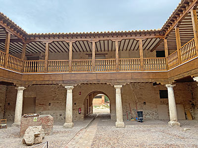 Imagen de la actuación 'Reconstrucción y rehabilitación del palacio de Clavería'