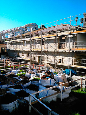 Imagen de la actuación 'Rehabilitación y restauración hospital Santo Espíritu para biblioteca municipal y archivo histórico'