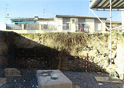 Imagen de la actuación 'Edificio de protección y puesta en valor de restos arqueológicos en Cuarto Real de Santo Domingo de Granada'