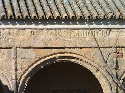 Imagen de la actuación 'Consolidación estructural de las Galerías norte y oeste del castillo palacio de los Ribera'