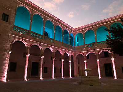 Imagen de la actuación 'Consolidación estructural de las Galerías norte y oeste del castillo palacio de los Ribera'