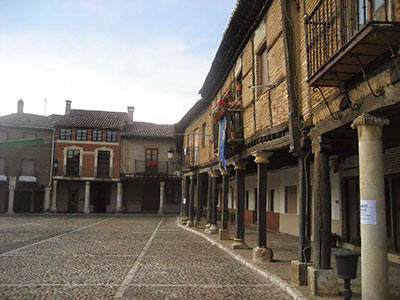 Imagen de la actuación 'Restauración y revitalización funcional del conjunto histórico de la plaza vieja de Saldaña'