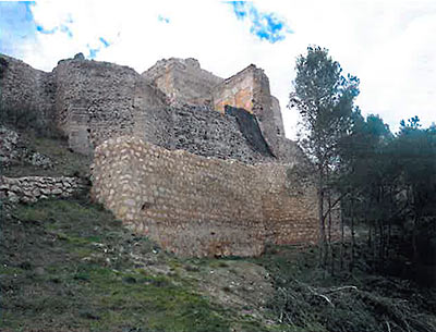 Imagen de la actuación 'Consolidación del castillo de Ayora, fases V y VI'