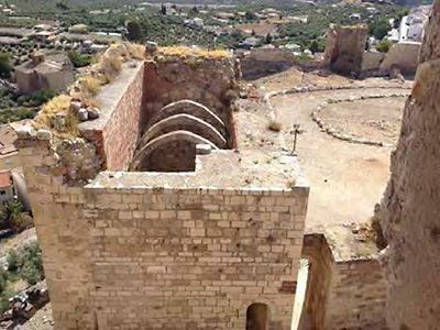 Imagen de la actuación 'Adecuación, consolidación y conservación del conjunto fortificado de La Guardia de Jaén'