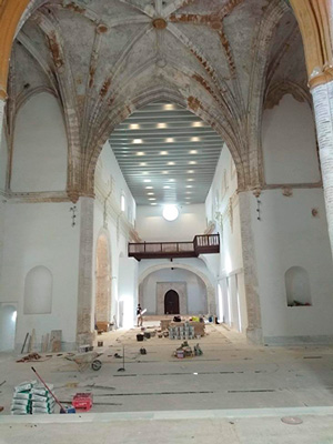 Imagen de la actuación 'Rehabilitación de la antigua iglesia de santa Ana'