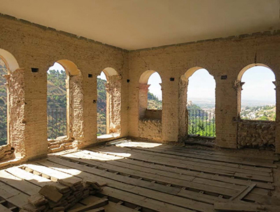 Imagen de la actuación 'Rehabilitación y adaptación del edificio de recepción de la abadía del Sacromonte'
