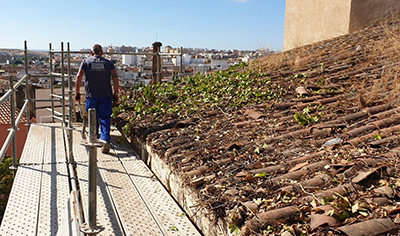 Imagen de la actuación 'Rehabilitación del edificio de La Galera en La Alcazaba'