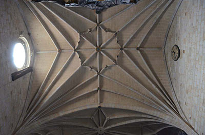 Imagen de la actuación 'Consolidación estructura y restauración de la catedral de Coria, fase II'