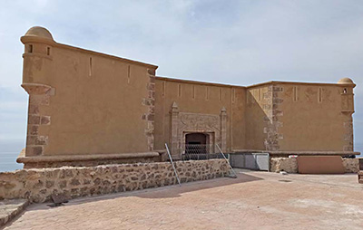 Imagen de la actuación 'Restauración del Castillo de San Juan de los Terreros'