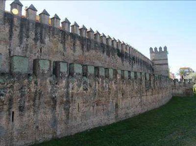 Imagen de la actuación 'Restauración y consolidación de la Muralla de la Macarena'