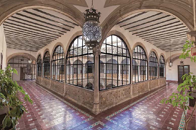 Imagen de la actuación 'Restauración de las cubiertas y rehabilitación del ala este del Palacio Vázquez de Molina'
