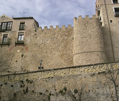 Imagen de la actuación 'Restauración de la Muralla de Segovia en la zona del Hospital de la Misericordia'